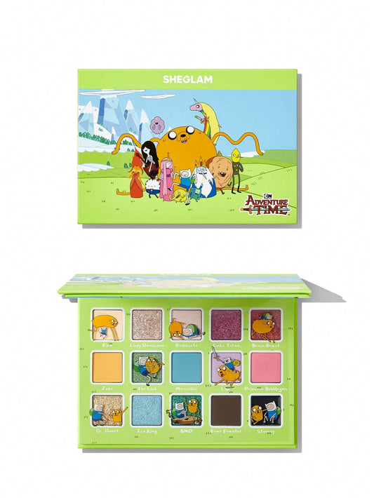 Paletas de sombras Adventure time SHEGLAM Paleta Tierra de Ooo