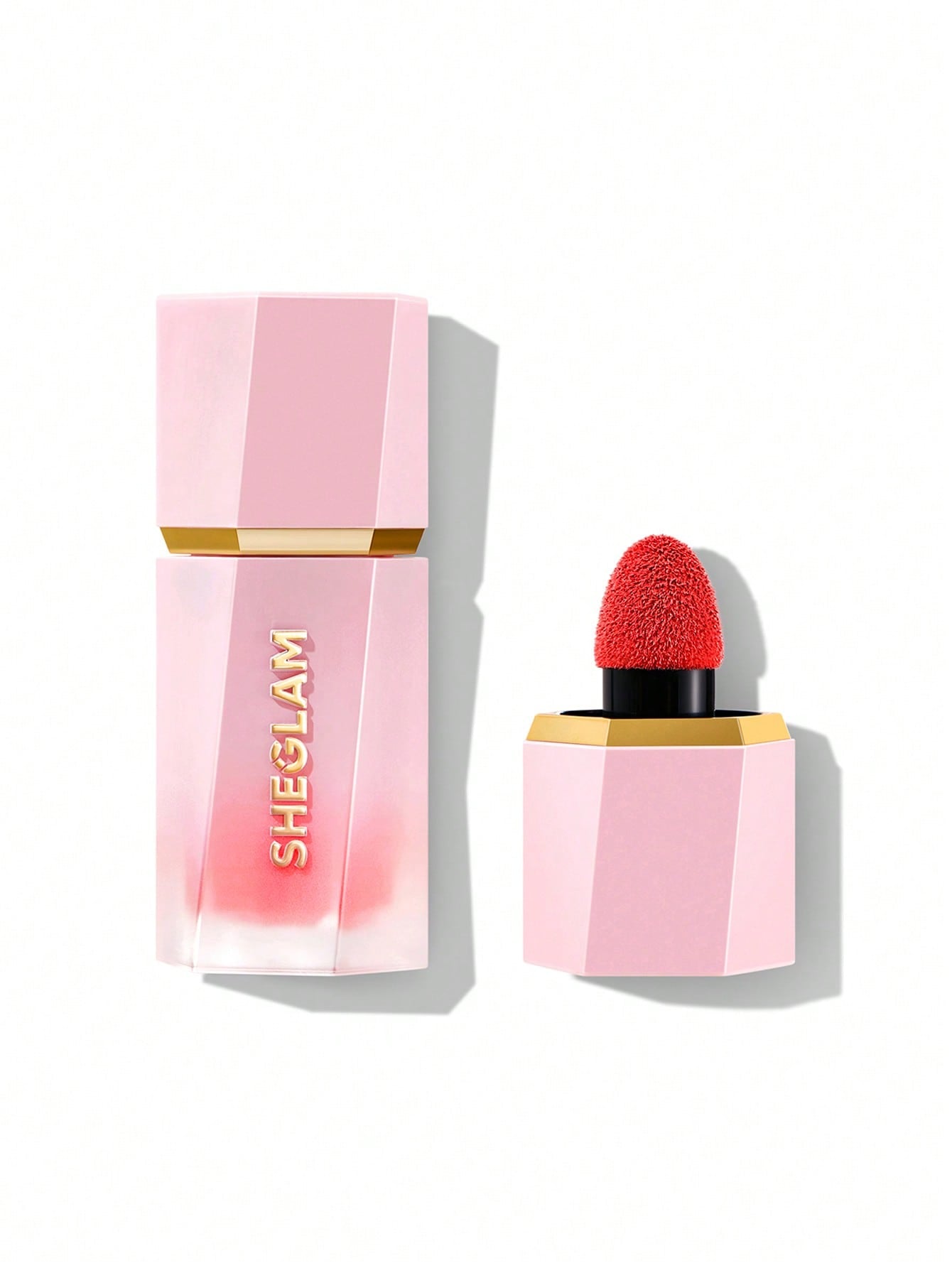 rubor liquido she glam nueva formula nuevos tonos Color Bloom Liquid Blush-Candy Apple