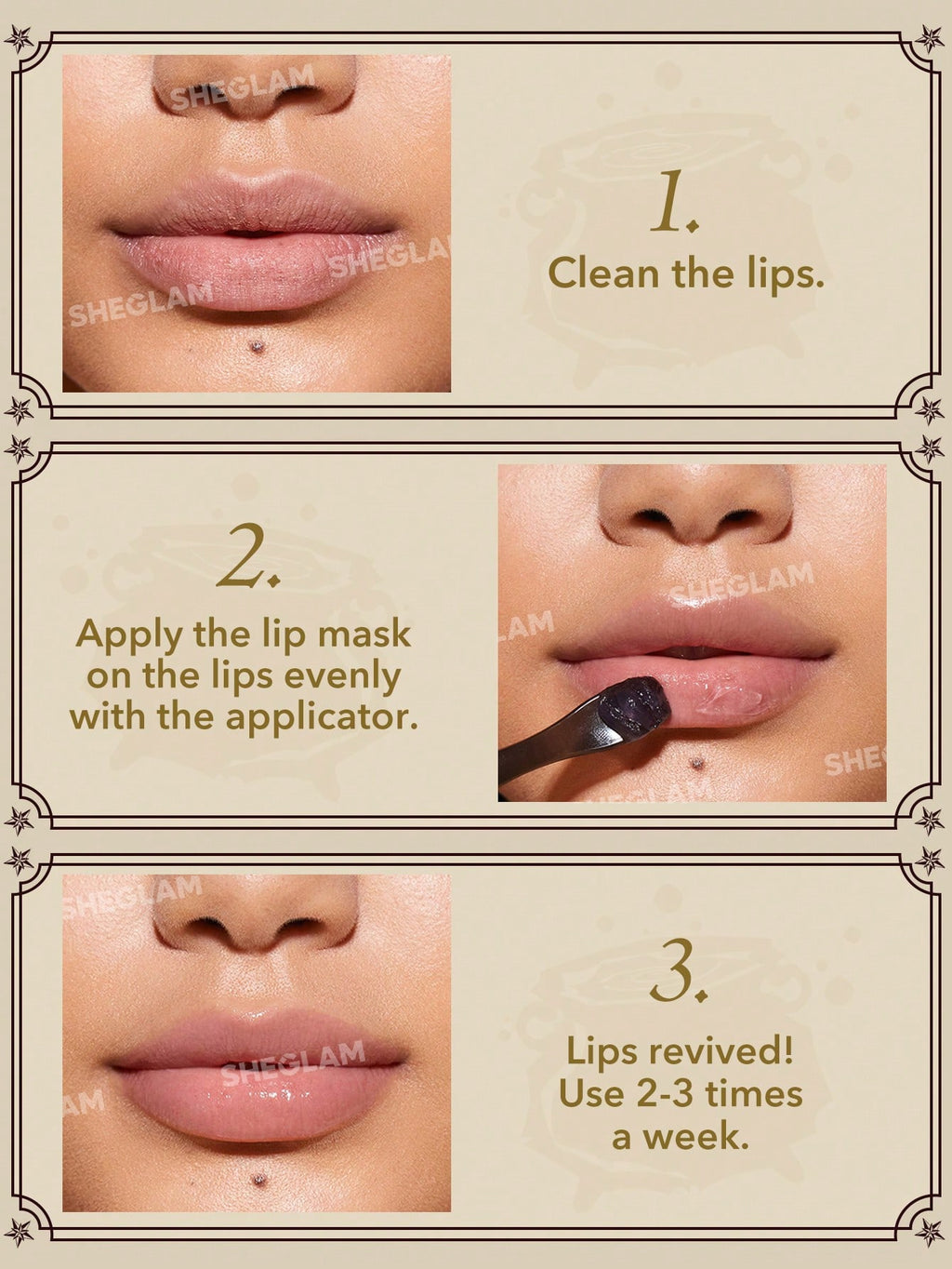 Mascarilla de labios lipcare Harry Potter™ X SHEGLAM Mascarilla de labios Magic Cauldron