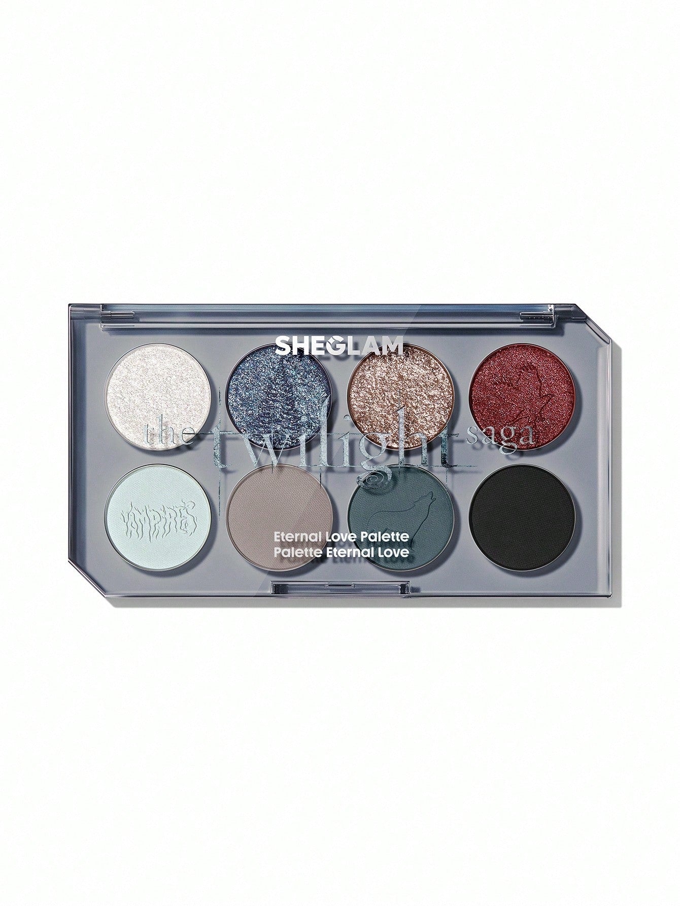 Paleta de sombras de Crepusculo The Twilight Saga X SHEGLAM Eternal Love Paleta