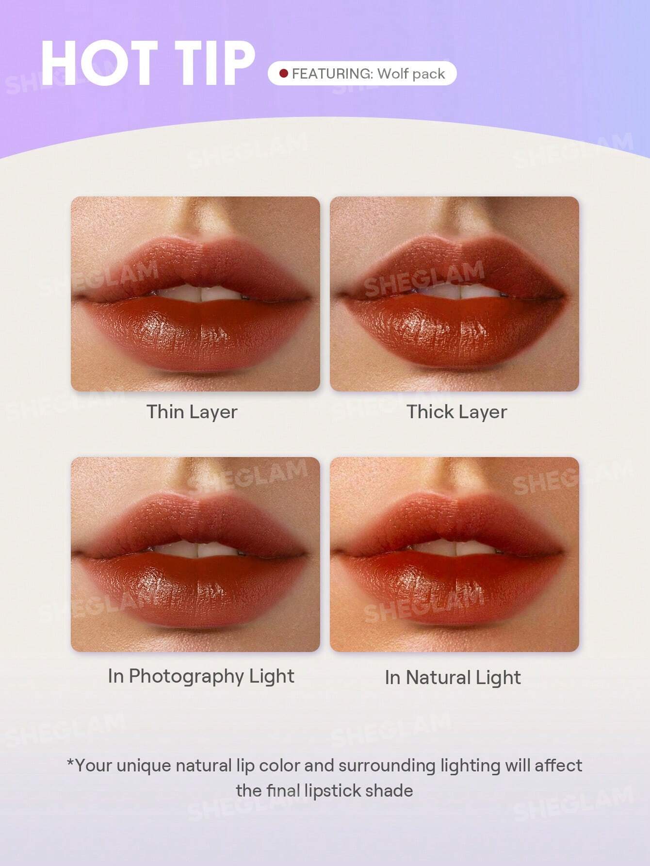 Tinta para labios crepusculo The Twilight Saga X SHEGLAM Immortality Lip Tint-Heart Beat