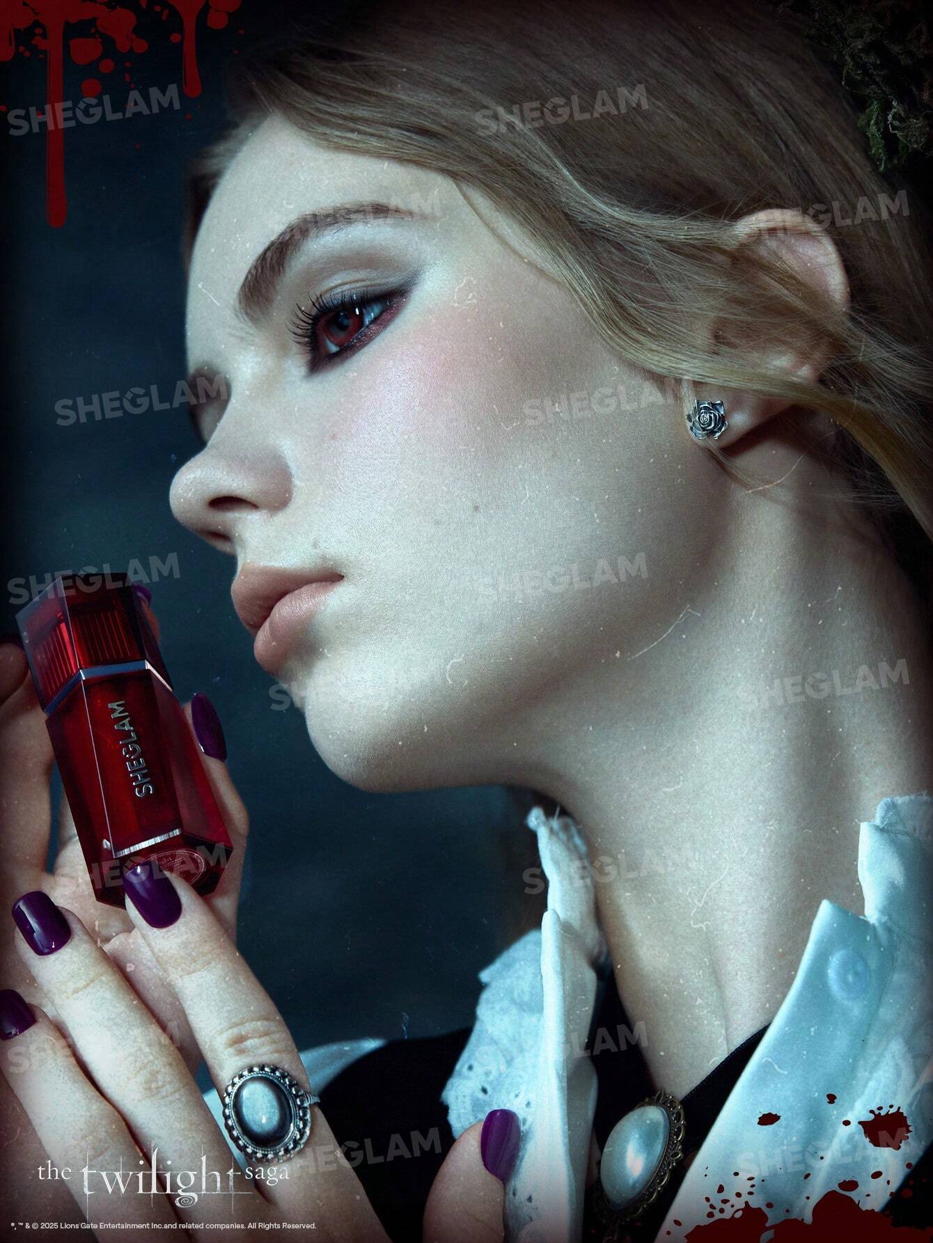 Rubor liquido tinta The Twilight Saga X SHEGLAM Forbidden Love Liquid Blush