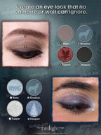Paleta de sombras de Crepusculo The Twilight Saga X SHEGLAM Eternal Love Paleta