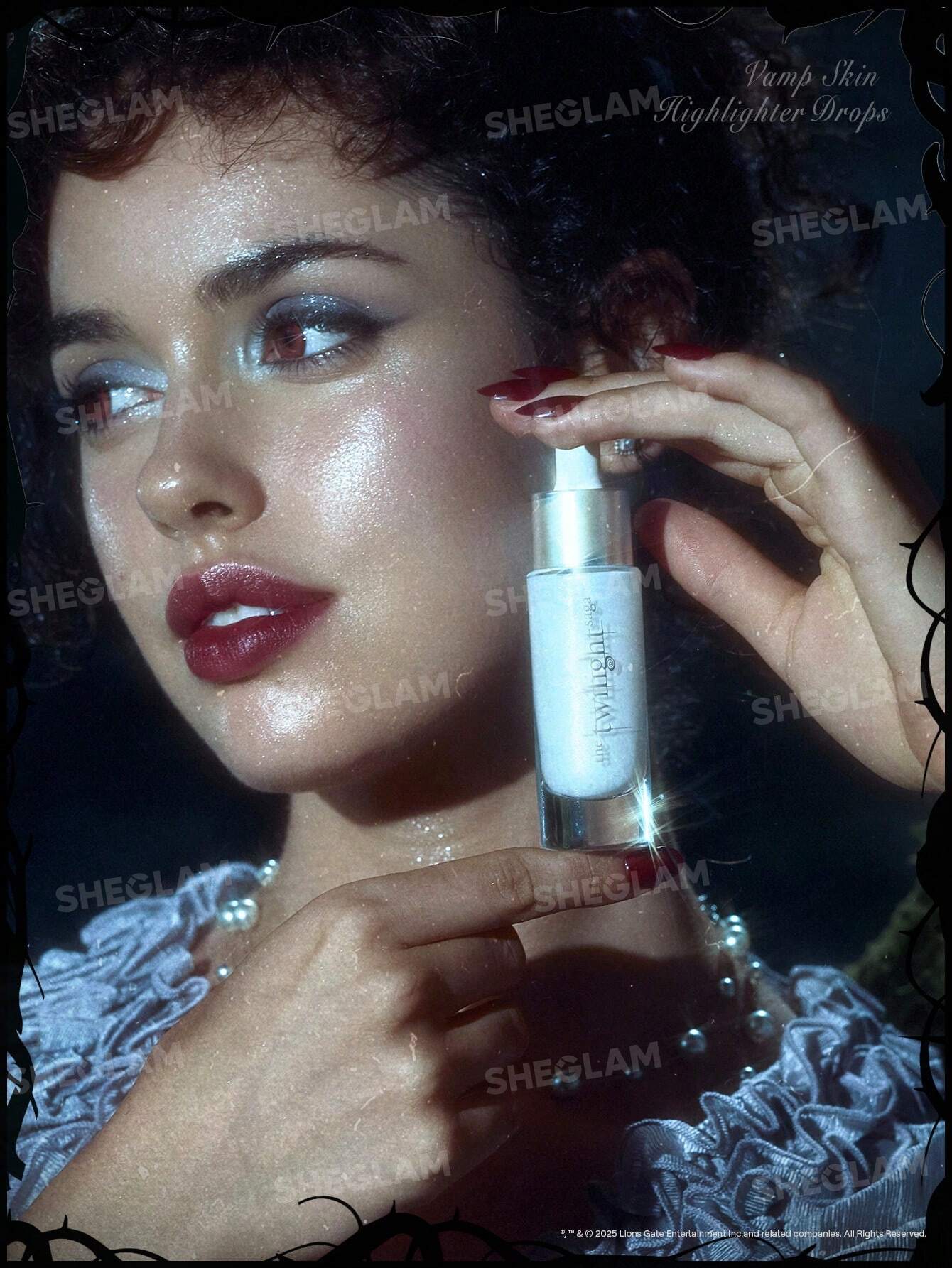 Primer iluminador Crepusculo  Saga The Twilight Saga X SHEGLAM Vamp Skin Gotas Iluminadoras