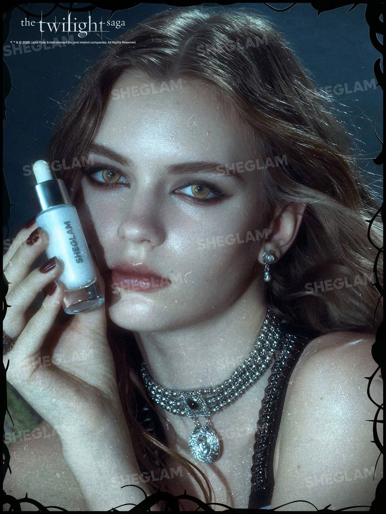 Primer iluminador Crepusculo  Saga The Twilight Saga X SHEGLAM Vamp Skin Gotas Iluminadoras