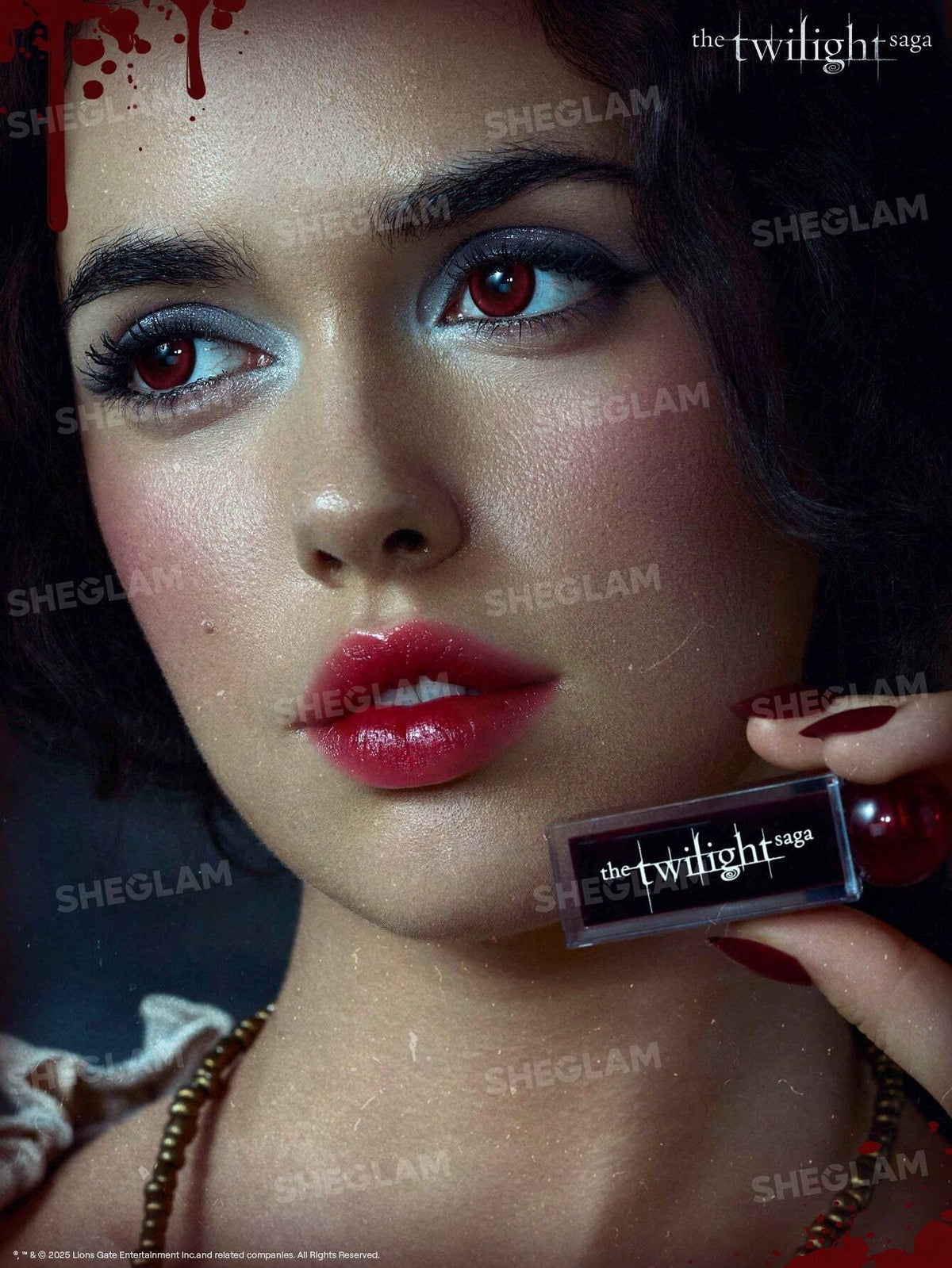 Tinta para labios crepusculo The Twilight Saga X SHEGLAM Immortality Lip Tint-Heart Beat