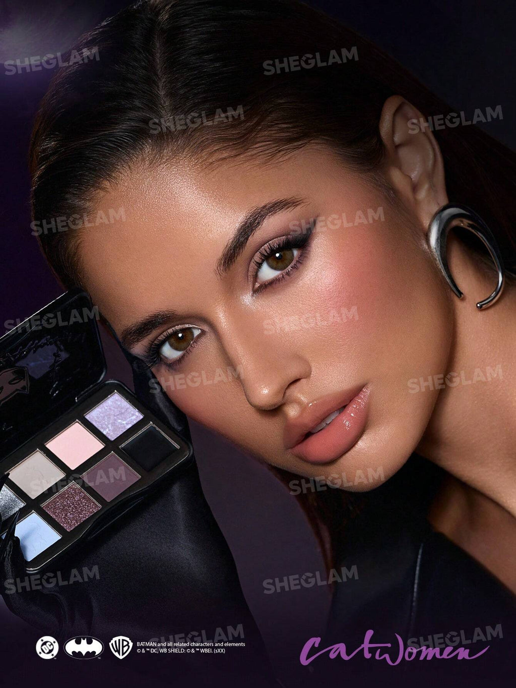 Paleta de sombras  Gatubela CATWOMAN™ | SHEGLAM Feline Fatale Palette