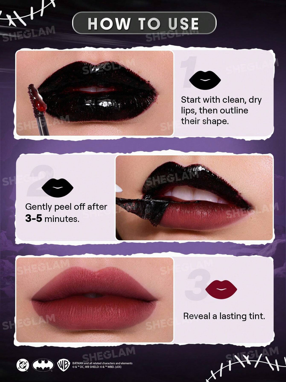 Paleta de sombras  Gatubela CATWOMAN™ | SHEGLAM Feline Fatale Palette