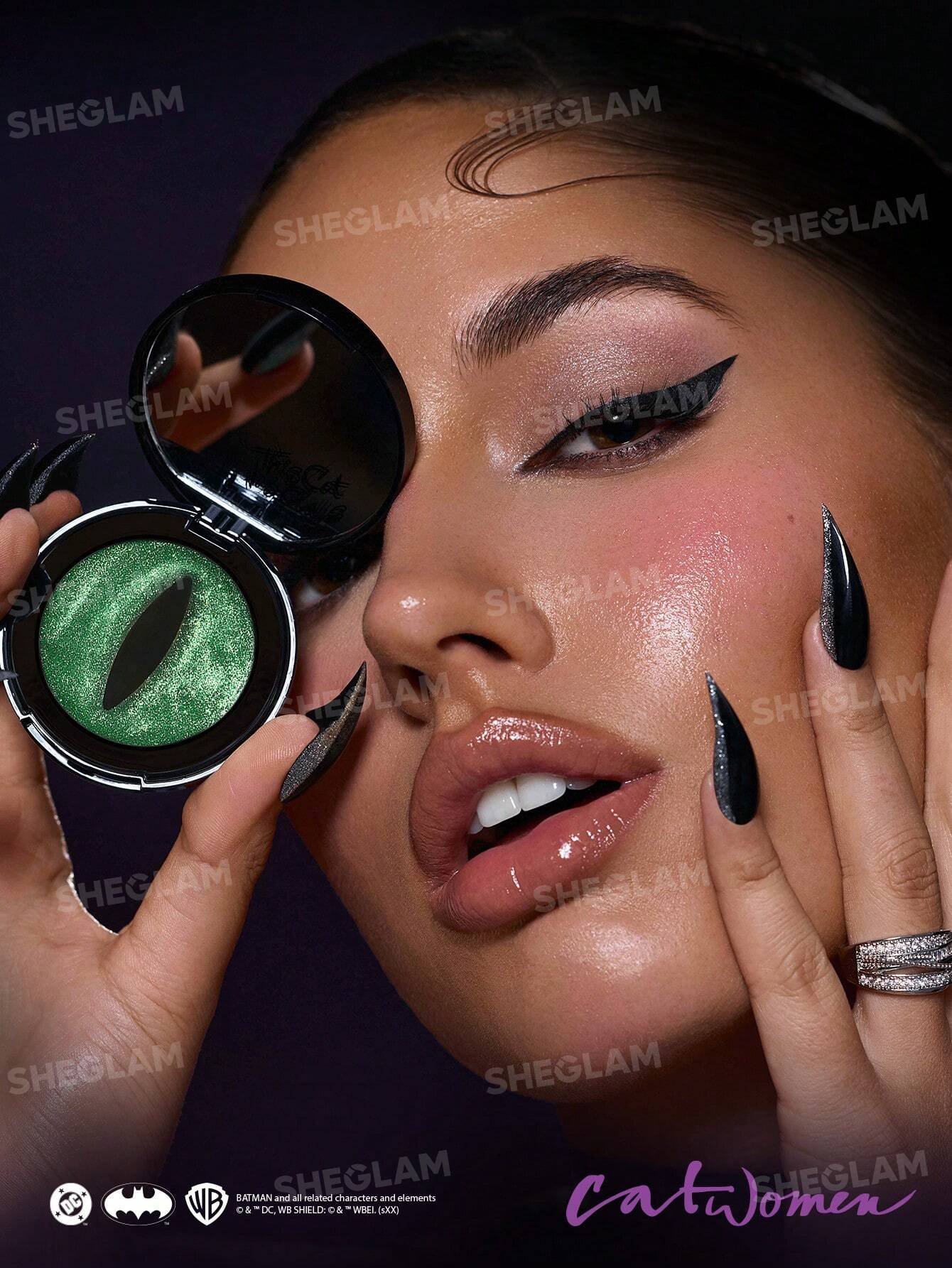 Rubor cambiante en gel aceite CATWOMAN™ | SHEGLAM Black Cat Color-Changing Blush