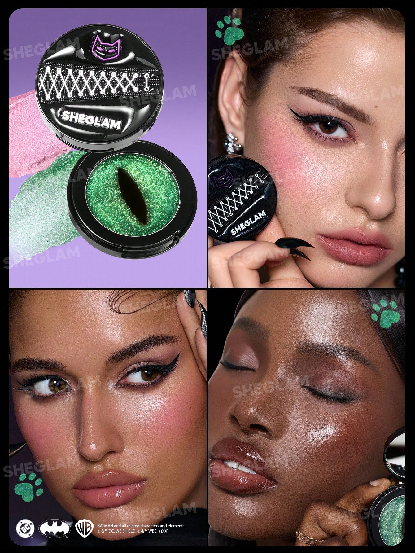 Rubor cambiante en gel aceite CATWOMAN™ | SHEGLAM Black Cat Color-Changing Blush