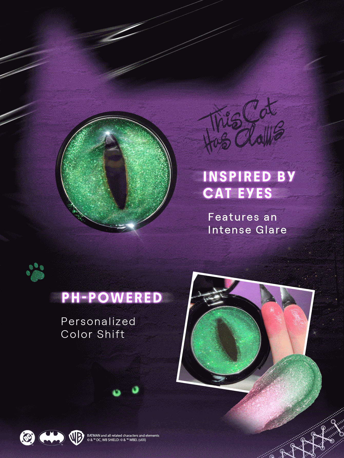 Rubor cambiante en gel aceite CATWOMAN™ | SHEGLAM Black Cat Color-Changing Blush