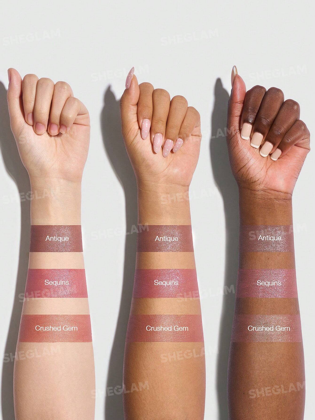 Labial glitter larga duracion Glitter Whip Lápiz Labial Líquido Sheglam