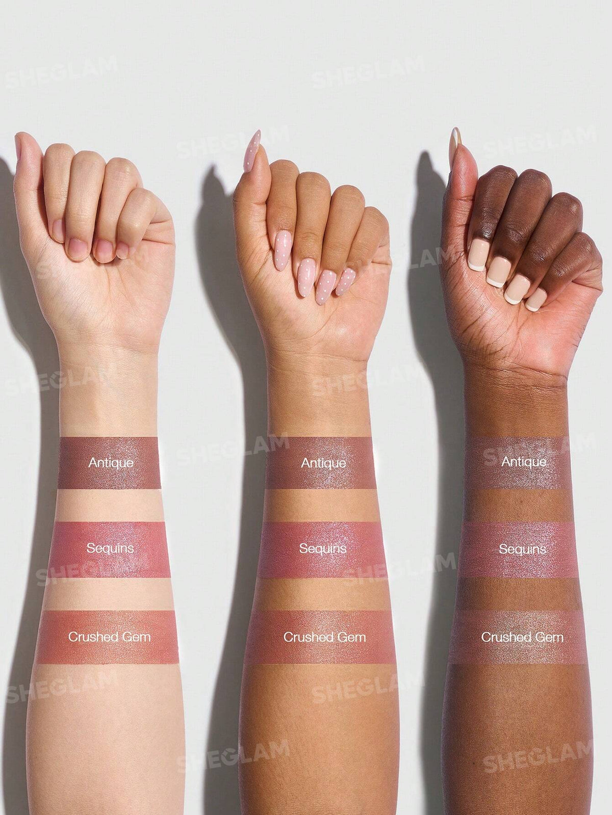 Labial glitter larga duracion Glitter Whip Lápiz Labial Líquido Sheglam