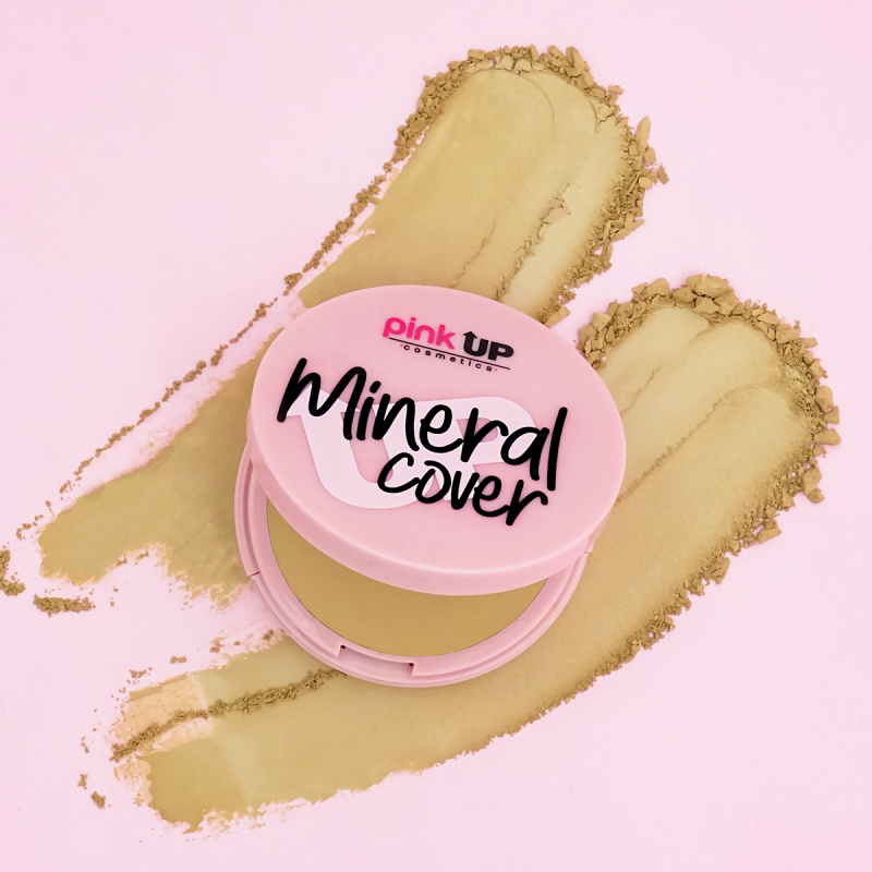 Maquillaje en polvo Mineral cover Pink up
