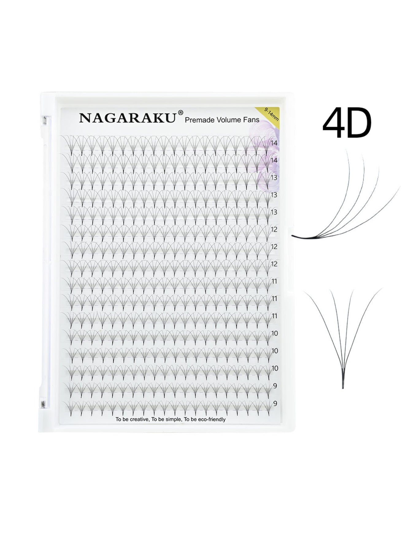 Abanicos prearmados Nagaraku blister XL