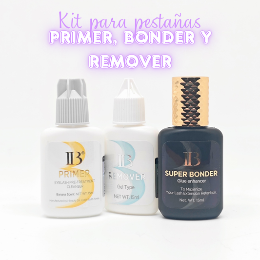 Kit IB Primer + Remover + Bonder