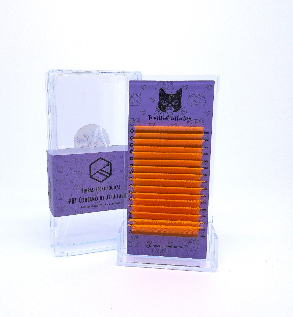 Blister box YY de colores Naranja neon