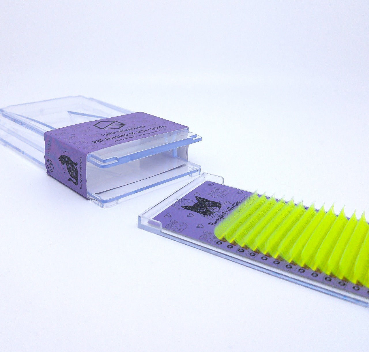 Blister box YY de colores Amarillo Neon