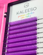 Pestañas Y Shape Coral Purple
