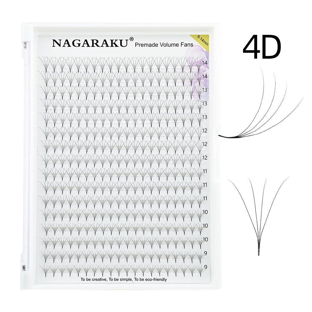 Abanicos prearmados Nagaraku blister XL