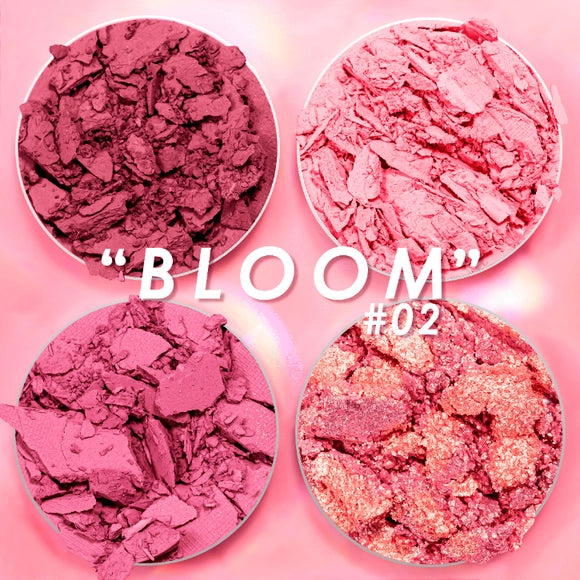 Sombras para ojos Intensity Glam Pink up cuarteto de sombras