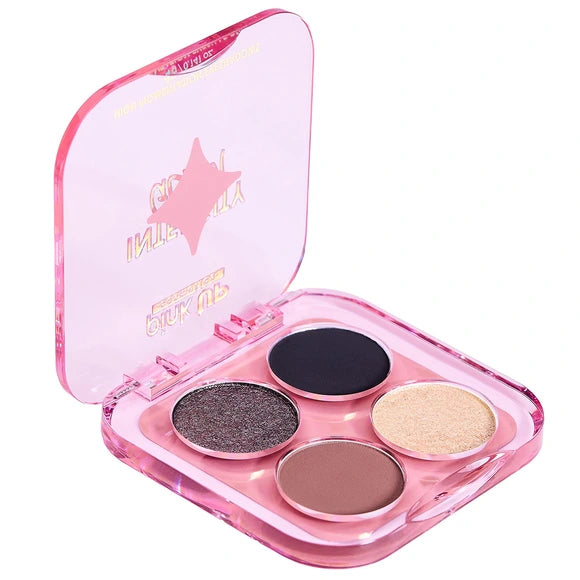 Sombras para ojos Intensity Glam Pink up cuarteto de sombras