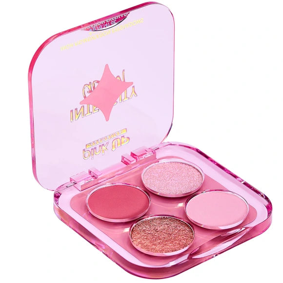 Sombras para ojos Intensity Glam Pink up cuarteto de sombras