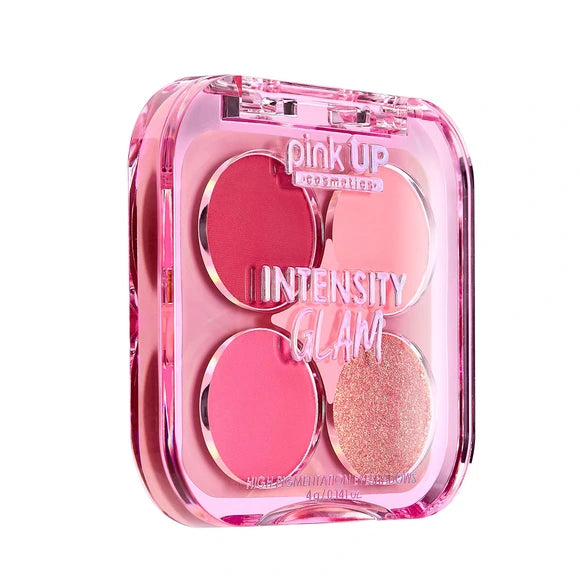 Sombras para ojos Intensity Glam Pink up cuarteto de sombras