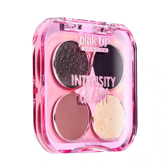 Sombras para ojos Intensity Glam Pink up cuarteto de sombras