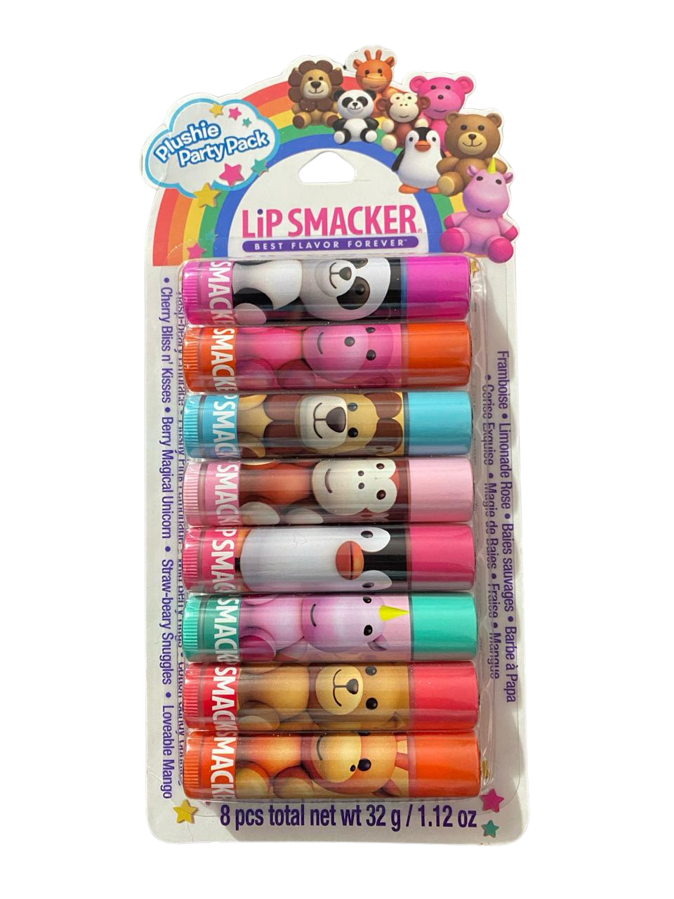 Lip Smacker Plushi Party Pack 8 Piezas