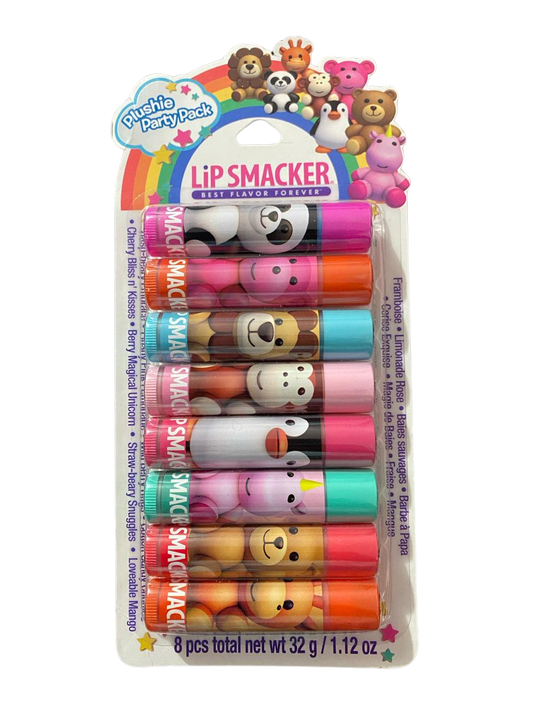Lip Smacker Plushi Party Pack 8 Piezas