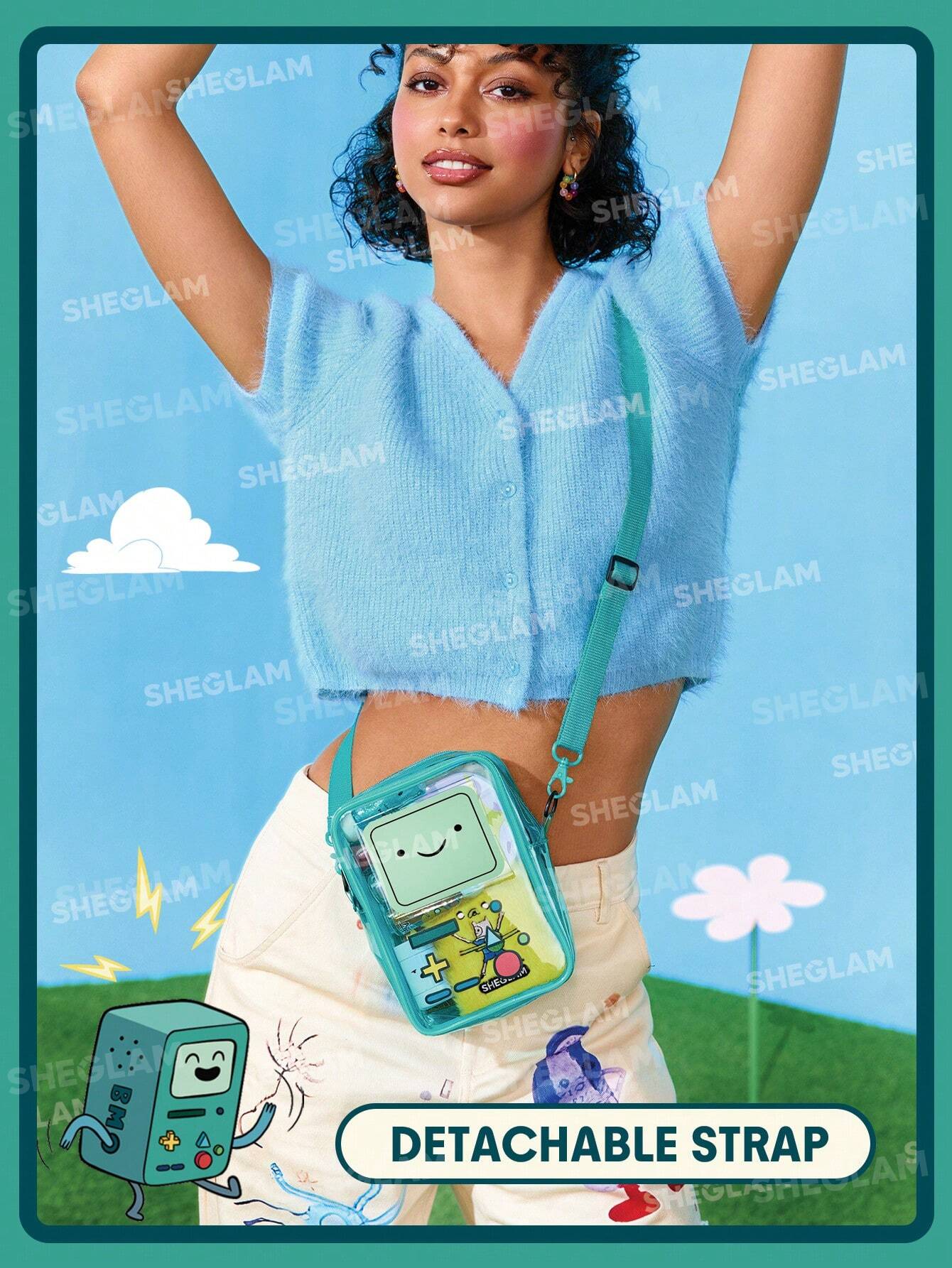Adventure Time | SHEGLAM Bolsa de maquillaje Be More