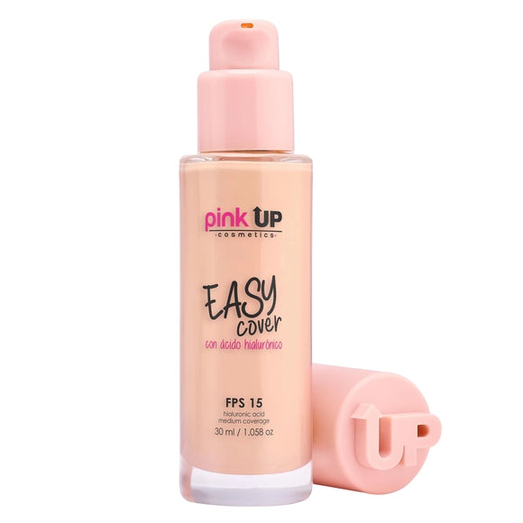Base de maquillaje de cobertura media con acido hialuronico Pink Up