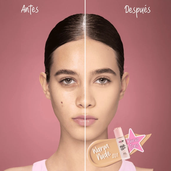 Base de Maquillaje Liquida Matte Cover 12h Pink up