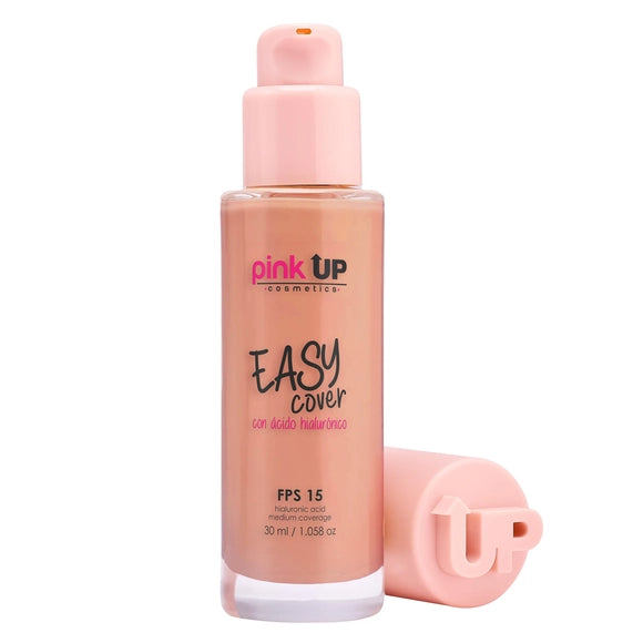 Base de maquillaje de cobertura media con acido hialuronico Pink Up