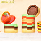 Burgerlicious Kevin and coco paleta de maquillaje para rostro 5 en 1