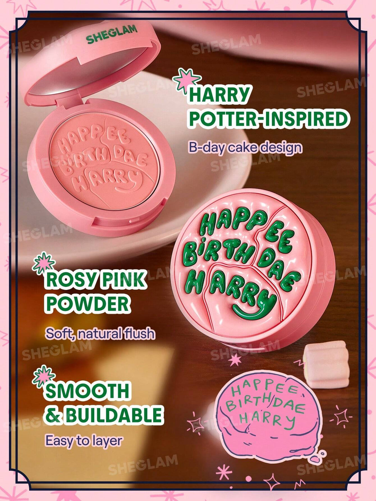 Happee Birthdae Harry Rubor She Glam