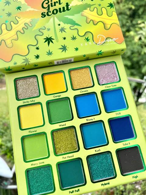 Paleta de sombras Girl Scout Kara Beauty