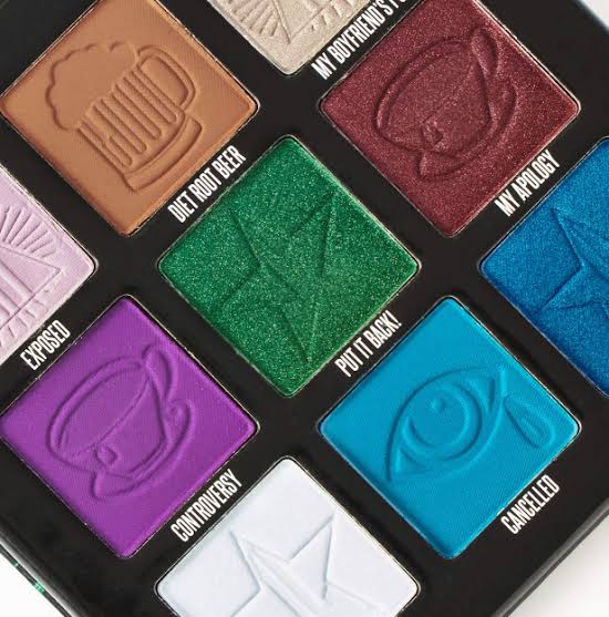 Emerald Mini Controversy Palette Jeffree Star Cosmetics Maquillaje profesional