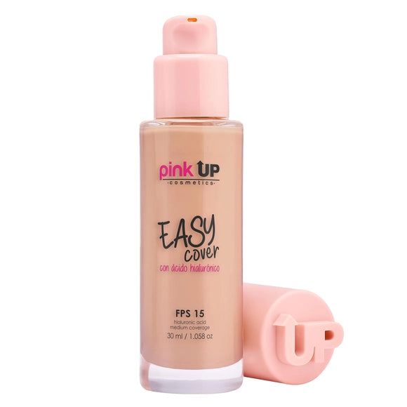Base de maquillaje de cobertura media con acido hialuronico Pink Up