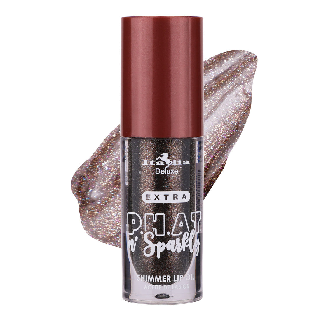 Gloss con Shimmer Extra P.H.A.T. n' Sparkly Shimmer Lip Oil Italia Deluxe