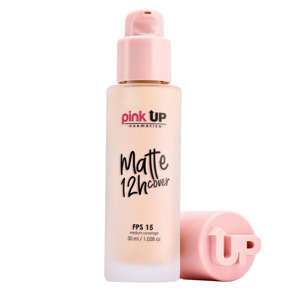 Base de Maquillaje Liquida Matte Cover 12h Pink up