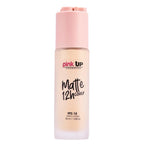 Base de Maquillaje Liquida Matte Cover 12h Pink up