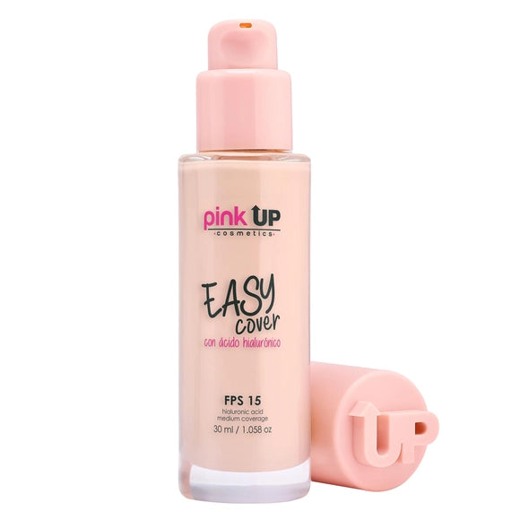 Base de maquillaje de cobertura media con acido hialuronico Pink Up