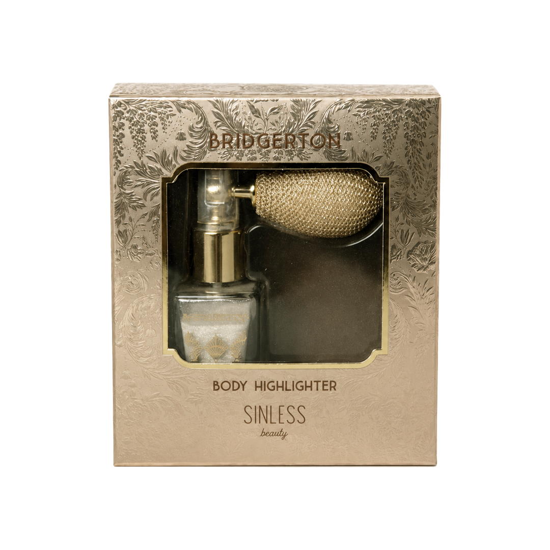 Iluminador corporal Queen Charlotte Bridgerton x Sinless Beauty