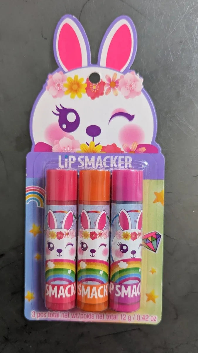 Lip Smacker tripack Cuddle Me Cherry, Springtime Citrus & Grapeful Season